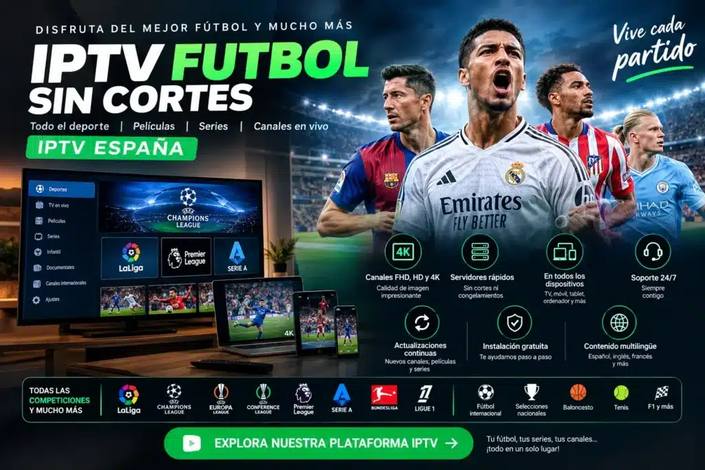 iptv futbol 4K
